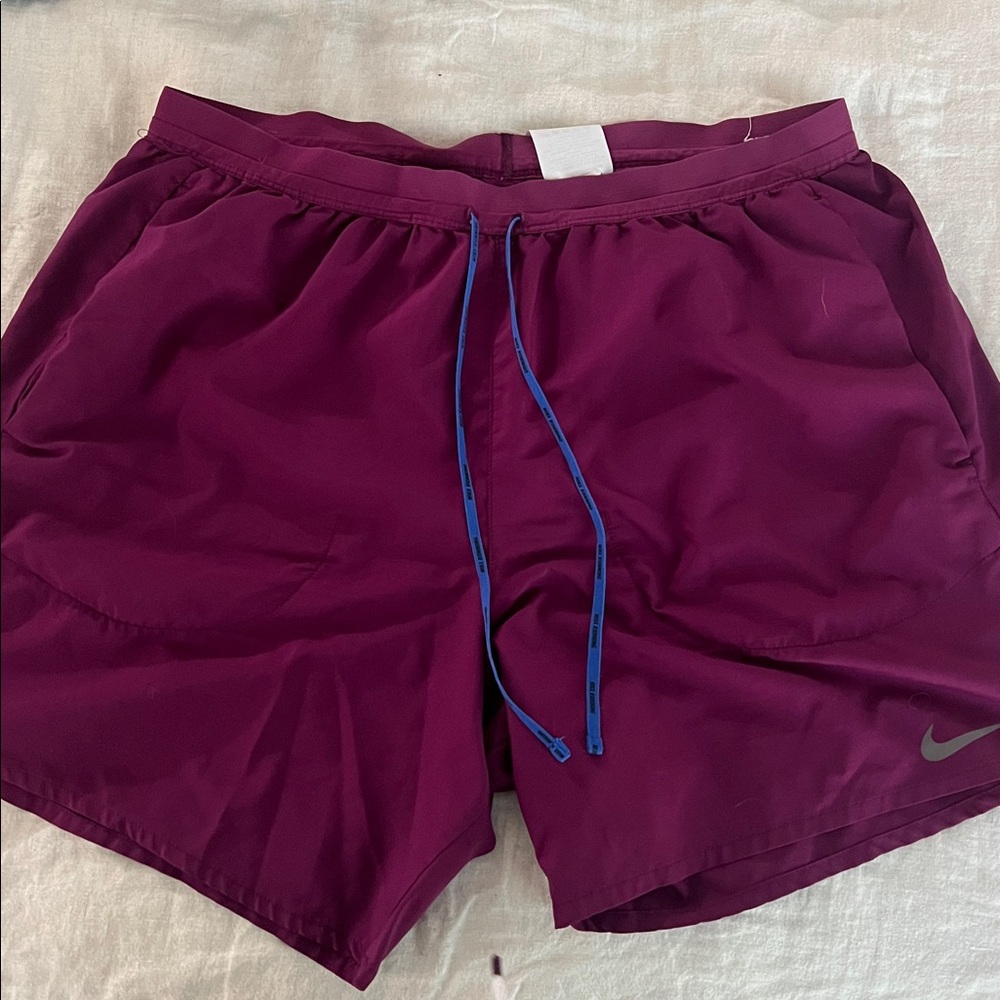 Nike Men's Maroon Athletic Shorts